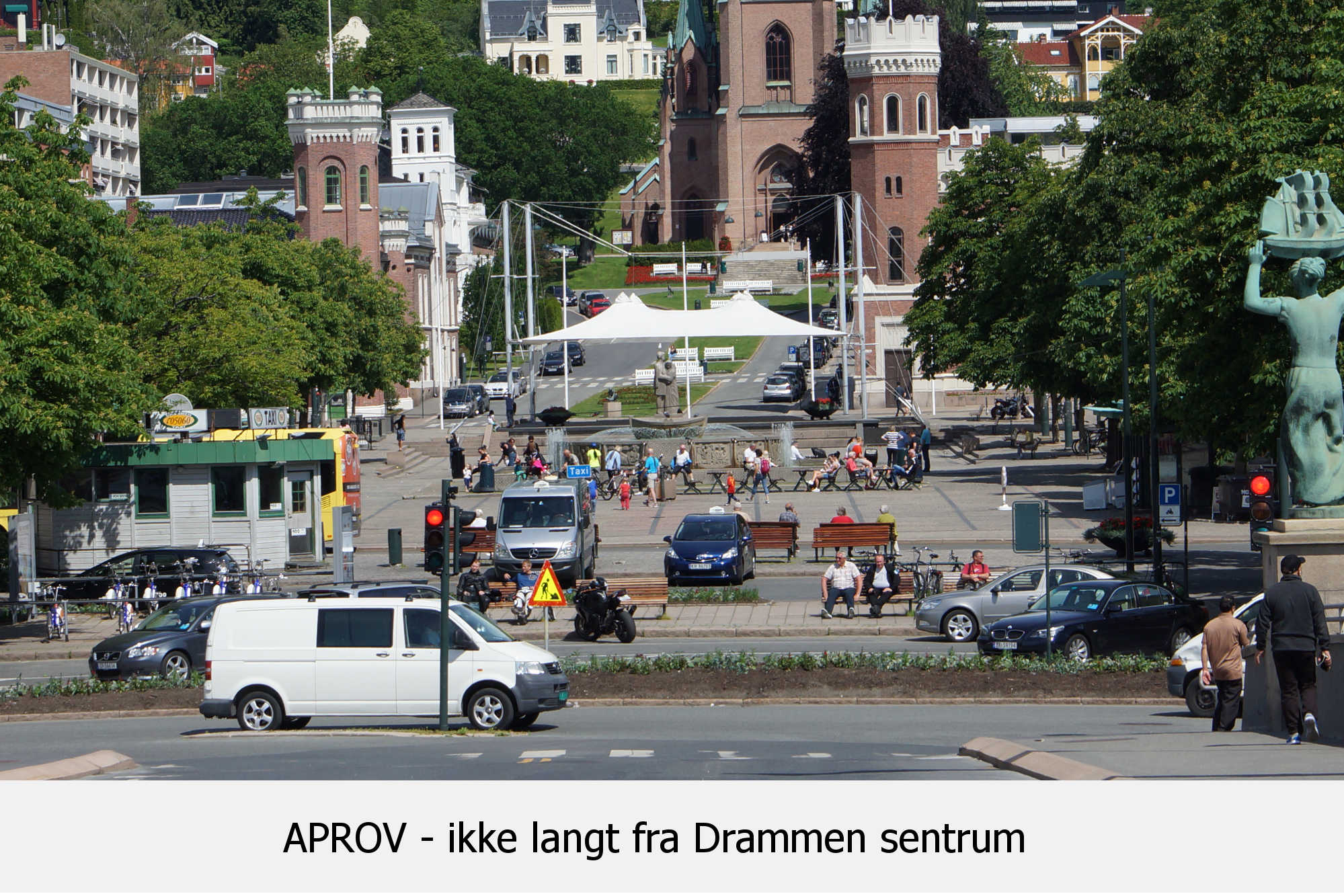 APROV er ikke langt fra Drammen sentrum